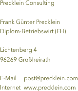 Precklein Consulting